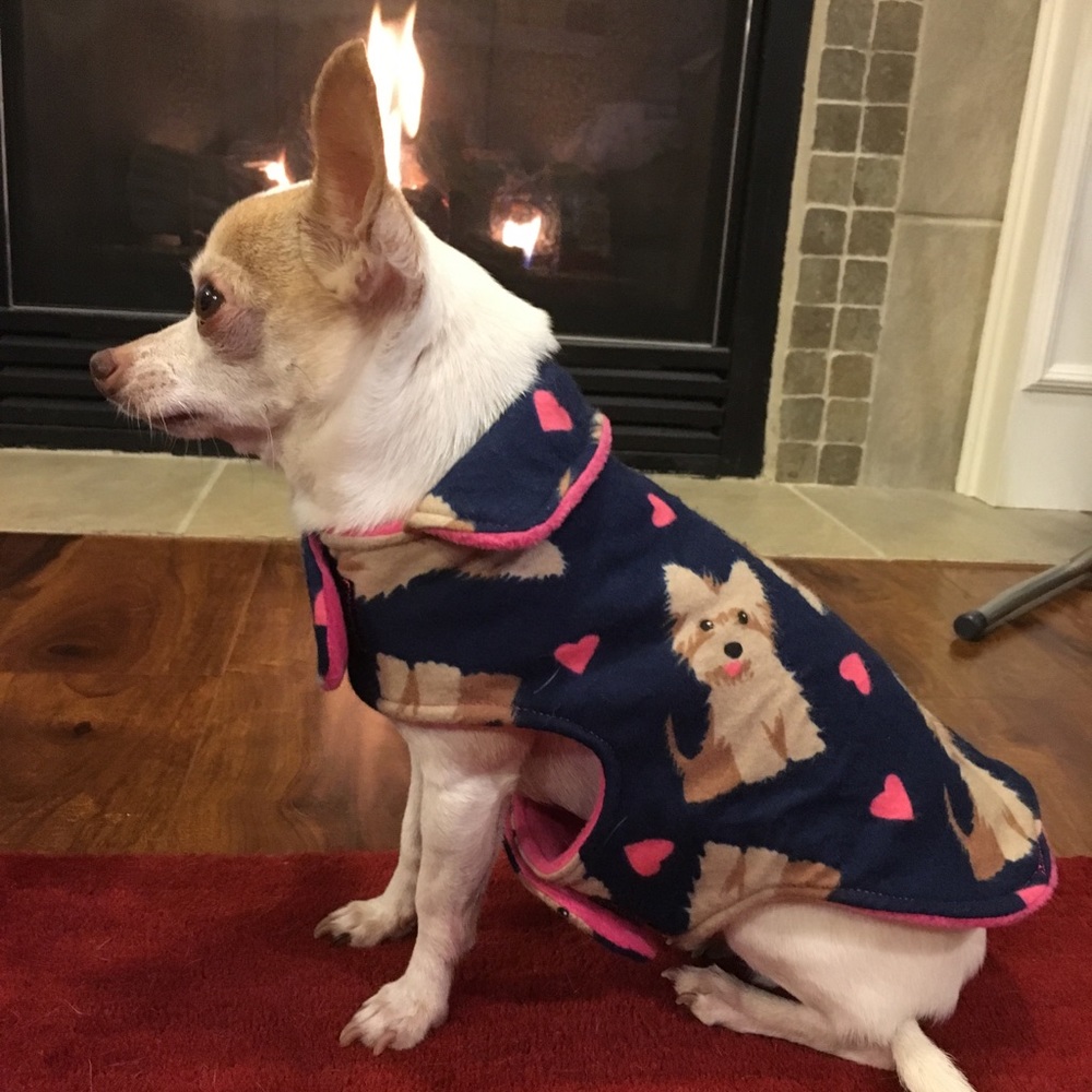 Handmade dog jacket ๐ dog sweater - Picture 2 of 7